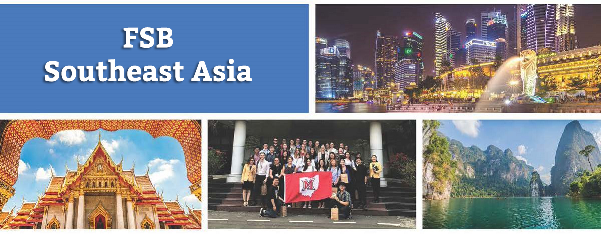 Montage of images from SE Asia experiences